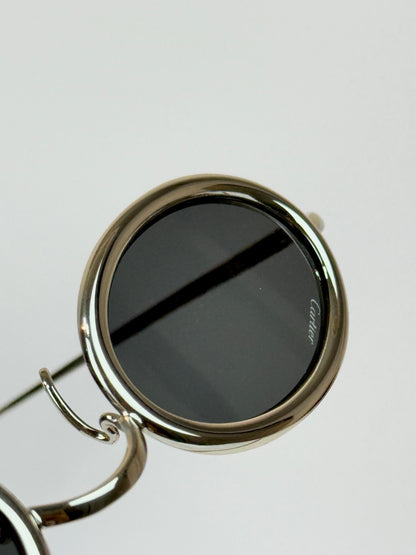 Oval Metal Frame Sunglasses