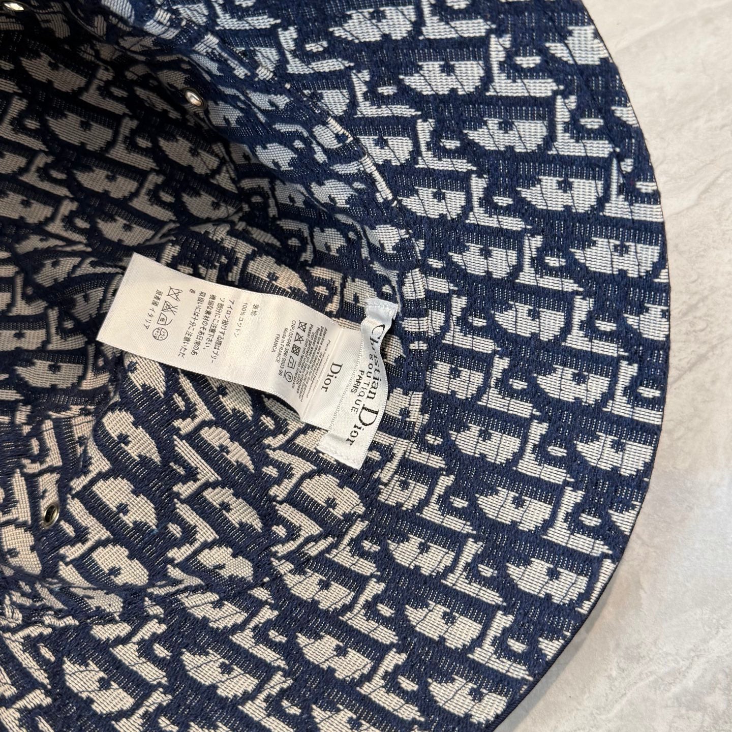 Reversible Navy Bucket Hat