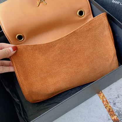 Reversible Dual-Sided Chain Shoulder Bag