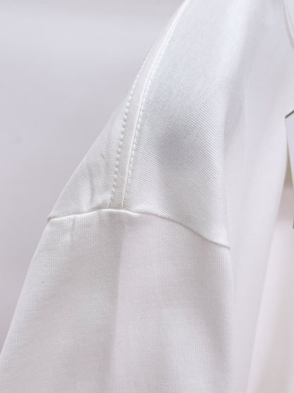 Men's White Graphic Logo T-Shirt
