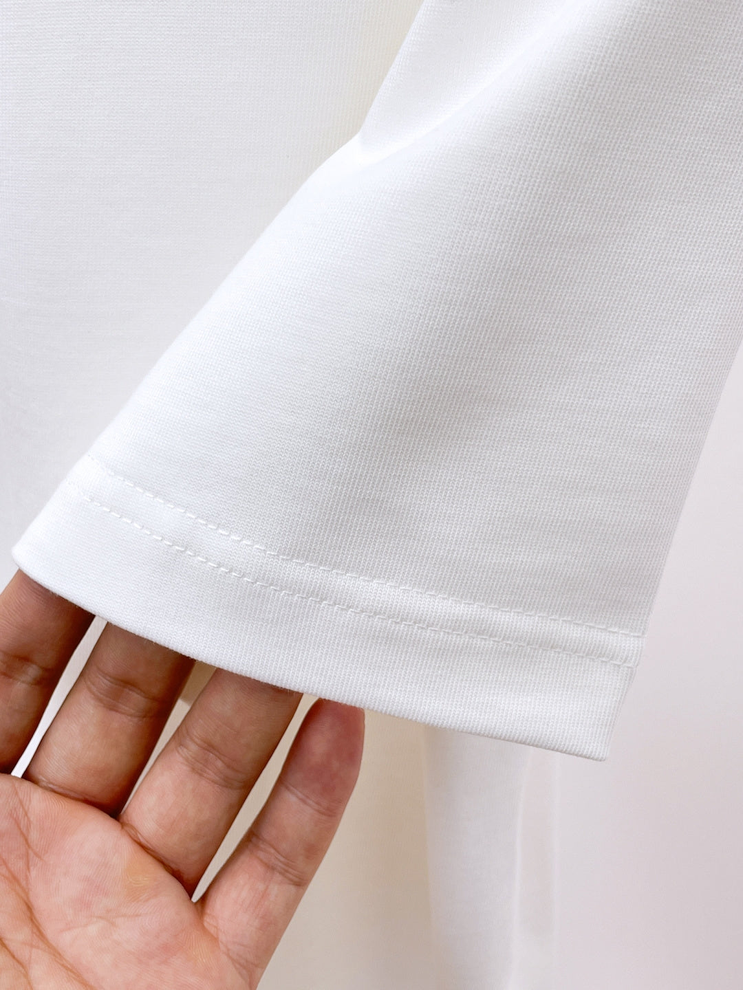 Men's White Graphic Logo T-Shirt