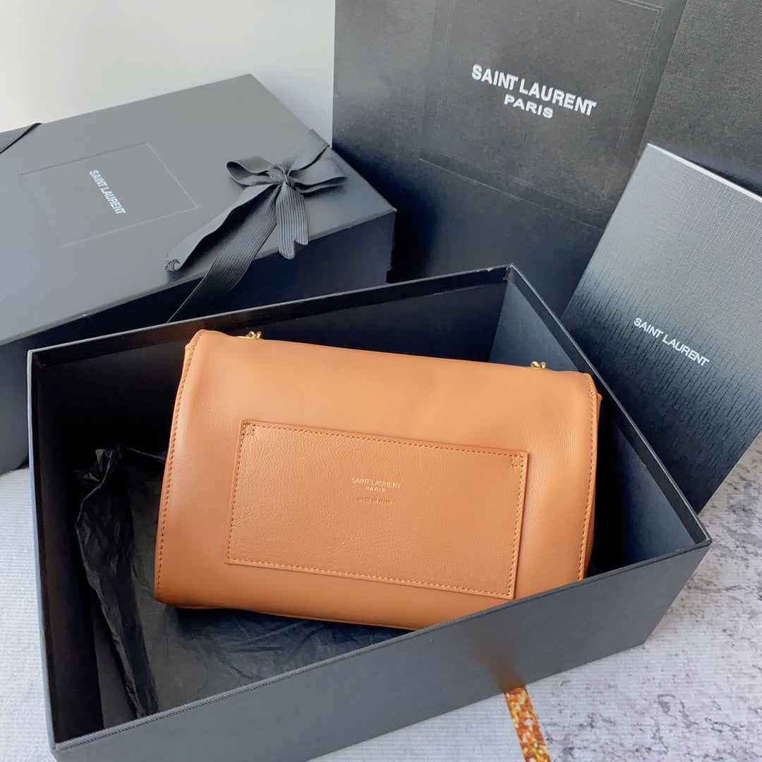 Reversible Dual-Sided Chain Shoulder Bag