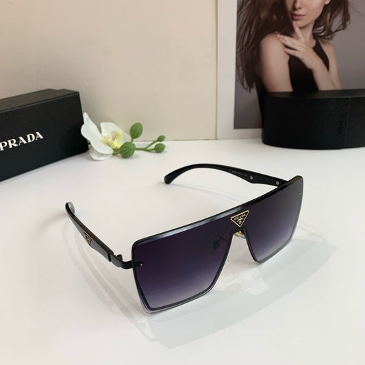 Shield-Style Luxury Sunglasses