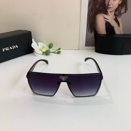 Shield-Style Luxury Sunglasses